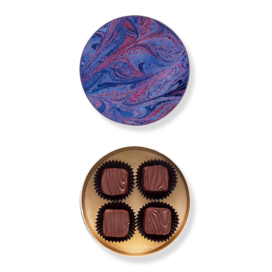 Runddose Königin Luise Praline Königin Luise Pralinenschachtel