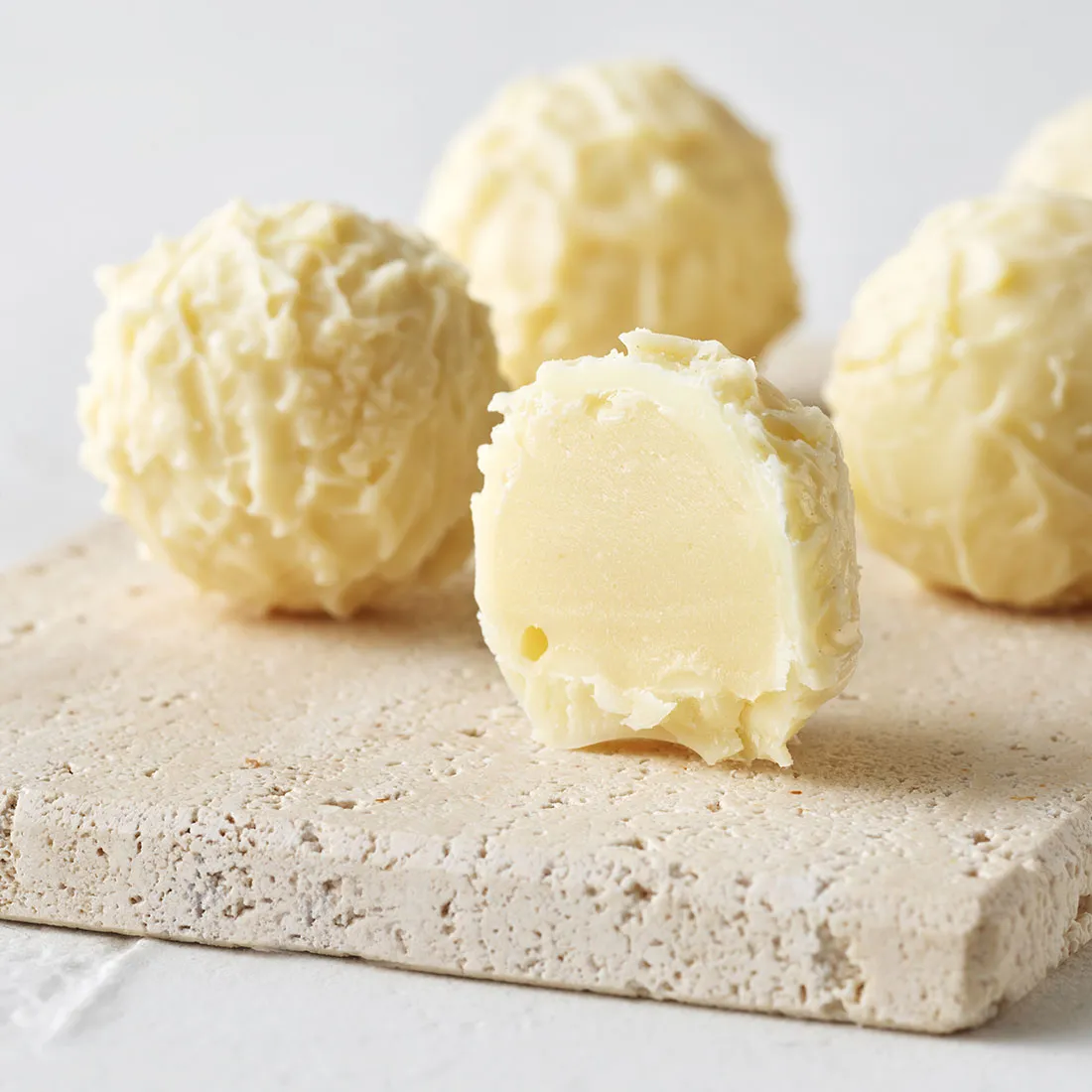 Bourbon-Vanille-Trüffel geigelt, 6 St.