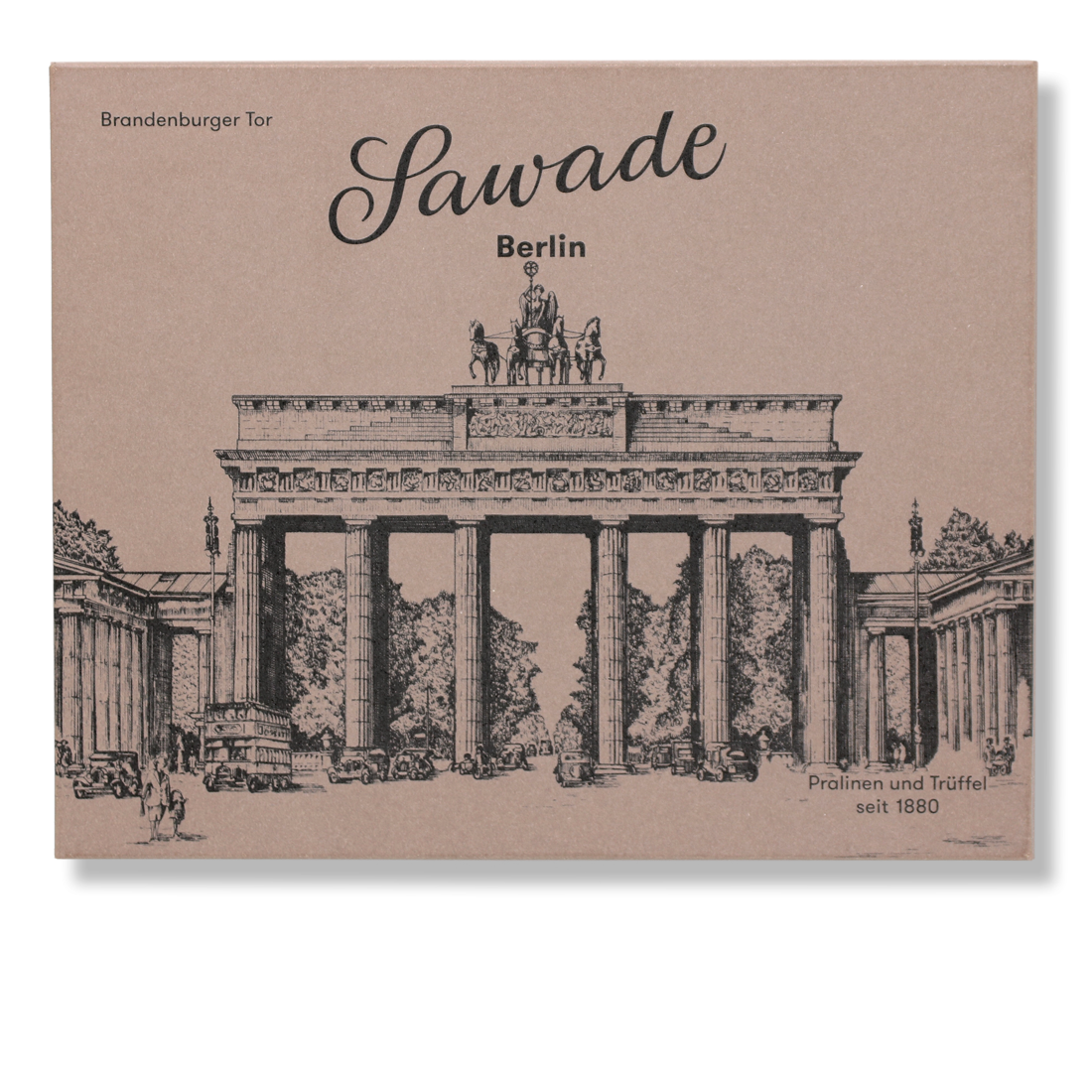 Große Pralinenschachtel Brandenburger Tor