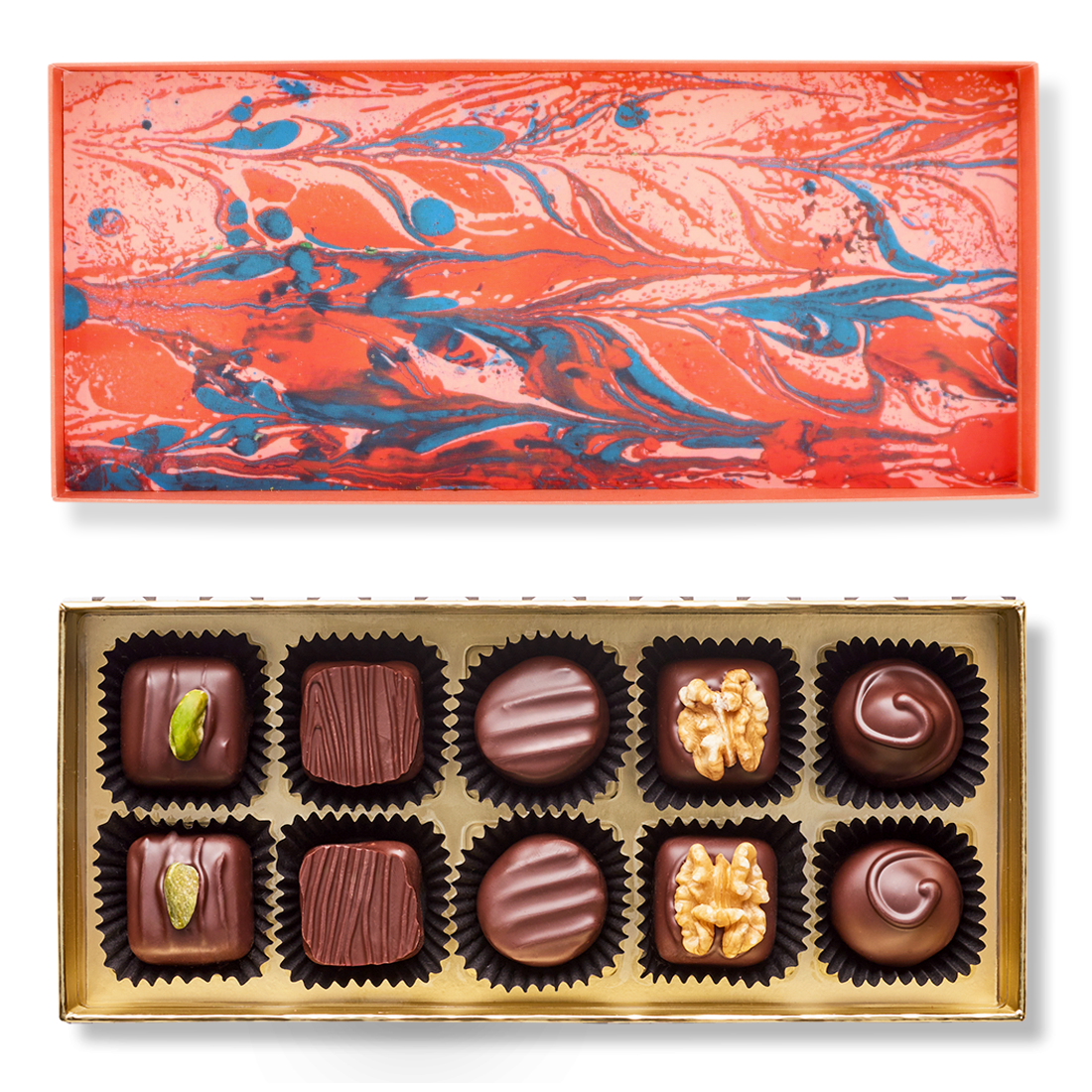 Pralinenschachtel Marzipan