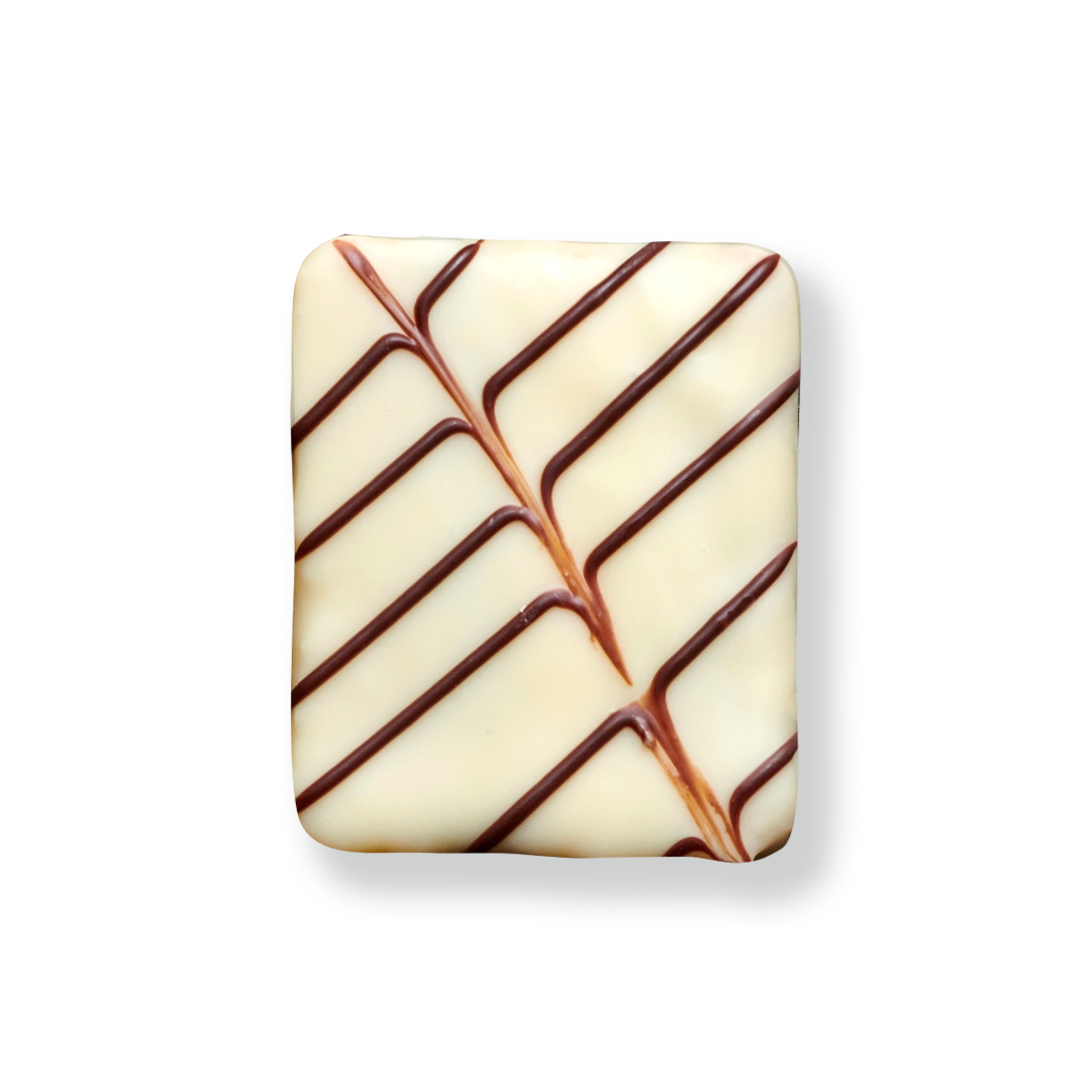 Pastetenkonfekt alkoholfrei in weißer Schokolade